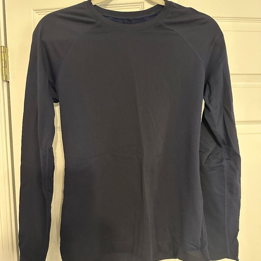 Figs Salta Longsleeve Underscrub - Navy